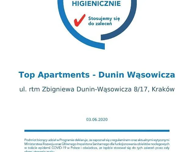 - Dunin Wasowicza Appartement Cracovie